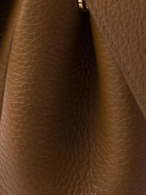 Prada small leather shoulder bag - Brown