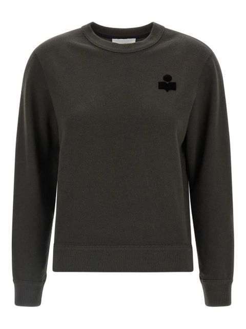 MARANT ÉTOILE Maurine cotton sweatshirt - Black - zdjęcie produktu nr 1
