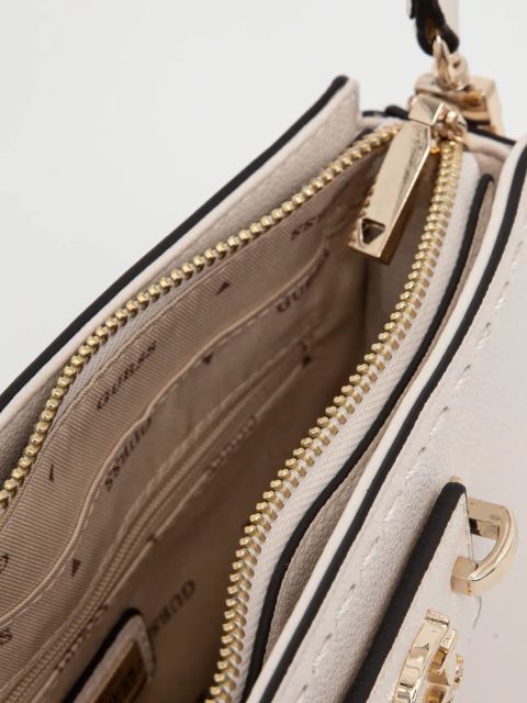 Guess torebka NASTRA kolor beżowy HWBG96 37720