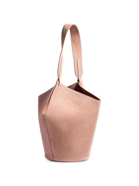 KHAITE logo-motif tote bag - Pink