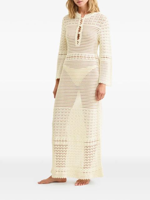 ERES Madone bell-sleeve maxi dress - Neutrals - zdjęcie produktu nr 2