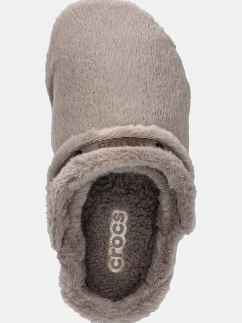 Crocs kapcie Classic Unfurgettable Clog kolor szary 211116