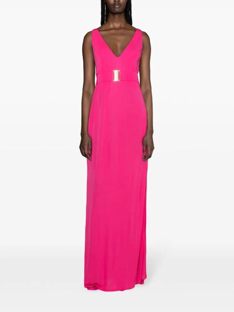 PINKO Cabreo V-neck maxi dress - zdjęcie produktu nr 2