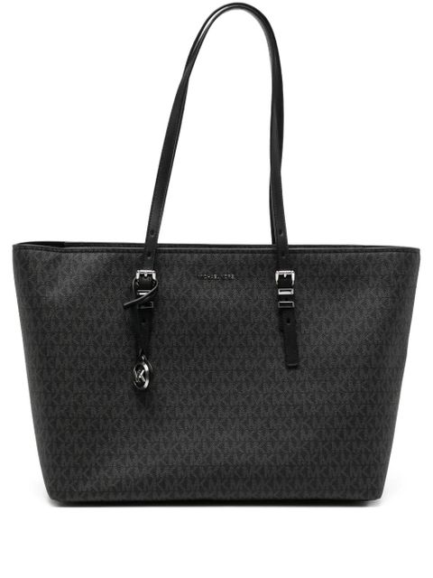 Michael Kors Large Quinn Signature Logo tote - Black - zdjęcie produktu nr 1