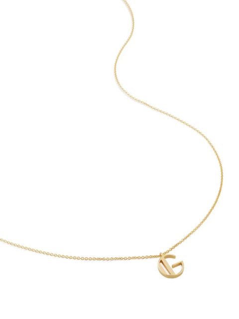 Monica Vinader alphabet G-pendant necklace - Gold - zdjęcie produktu nr 1