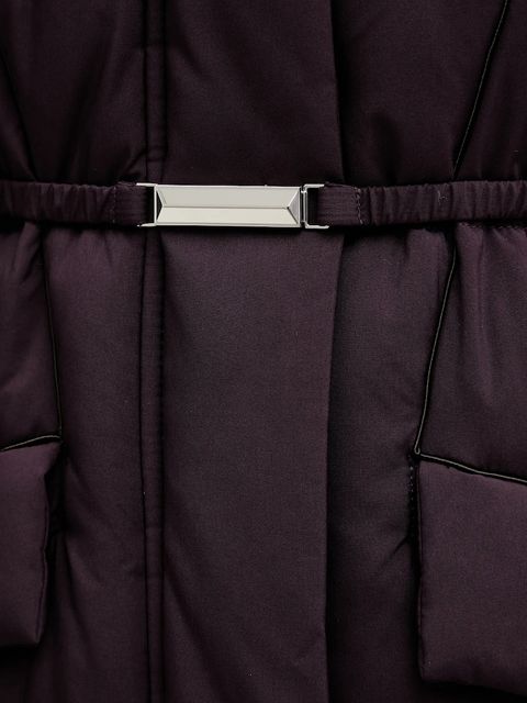 BOSS kurtka kolor fioletowy zimowa 50546844