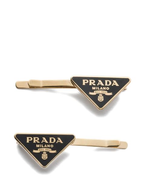 Prada metal hair clips - Gold - zdjęcie produktu nr 1