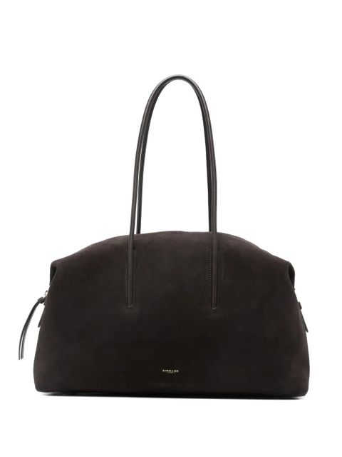 DeMellier stockholm suede shoulder bag - Brown - zdjęcie produktu nr 1