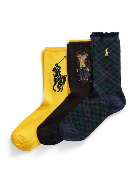 Polo Ralph Lauren skarpetki 3-pack kolor multicolor 455982965