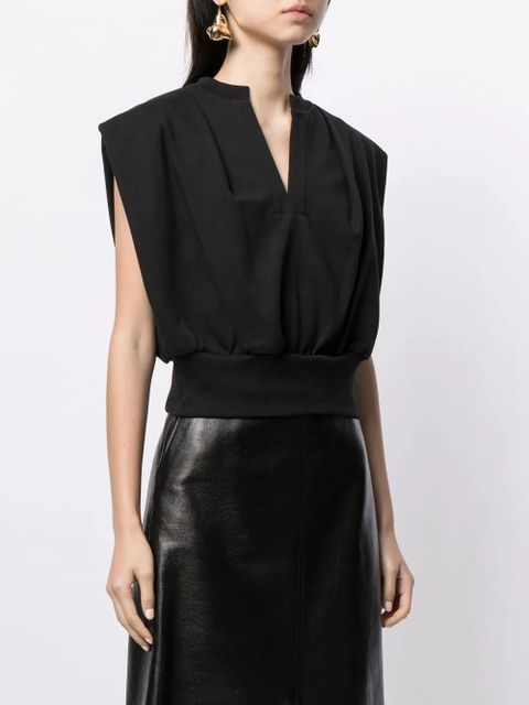 3.1 Phillip Lim French Terry sleeveless top - Black