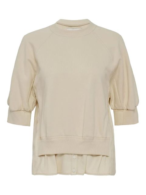 3.1 Phillip Lim puff-sleeve sweatshirt - Neutrals - zdjęcie produktu nr 1