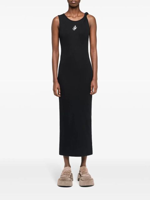 JW Anderson Anchor midi dress - Black