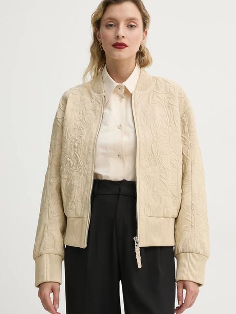 MUNTHE kurtka bomber skórzana FERRIL - zdjęcie produktu nr 1