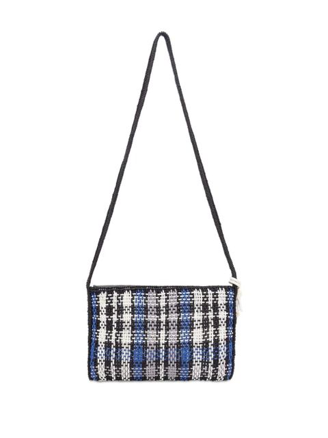 JW Anderson checked shoulder bag - Black - zdjęcie produktu nr 2