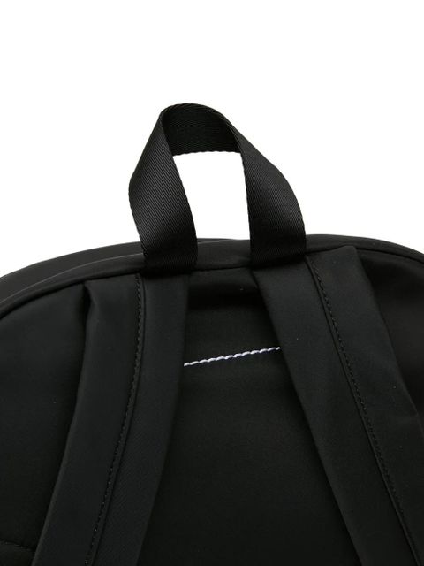 MM6 Maison Margiela numbers-patch backpack - Black - zdjęcie produktu nr 2