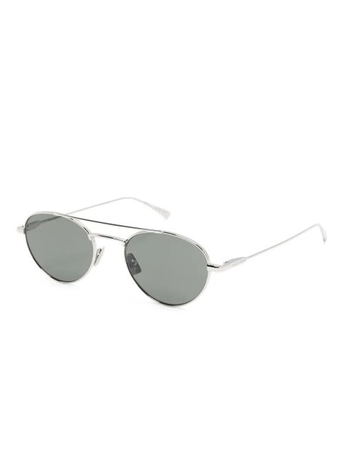 Saint Laurent Eyewear round-frame sunglasses - Silver - zdjęcie produktu nr 2