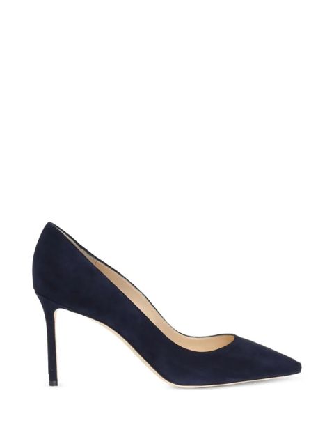 Jimmy Choo Romy suede pumps - Blue - zdjęcie produktu nr 1