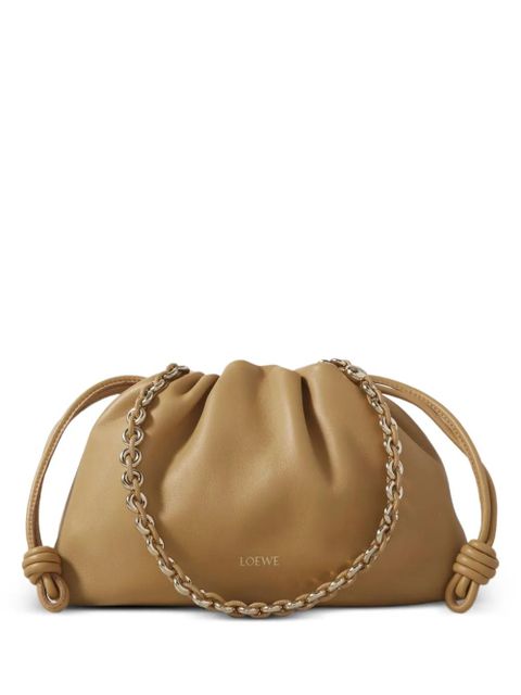 LOEWE medium Flamenco chain-handle shoulder bag - Yellow - zdjęcie produktu nr 1