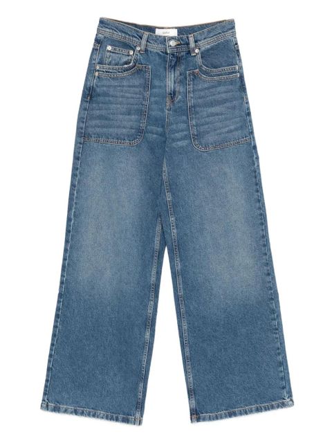 Ba&Sh Zoel patch-pocket jeans - Blue - zdjęcie produktu nr 1