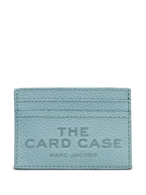 Marc Jacobs The Card embossed-logo card holder - Blue - zdjęcie produktu nr 1