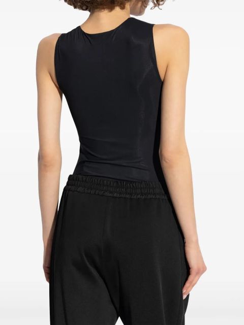 Jil Sander stretch-design bodysuit - Black