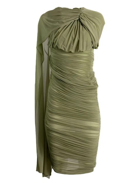 Magda Butrym draped midi dress - Green - zdjęcie produktu nr 1