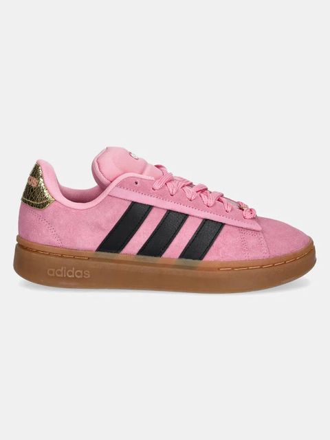 adidas sneakersy zamszowe GRAND COURT ALPHA 00s kolor różowy JH8669 - zdjęcie produktu nr 2