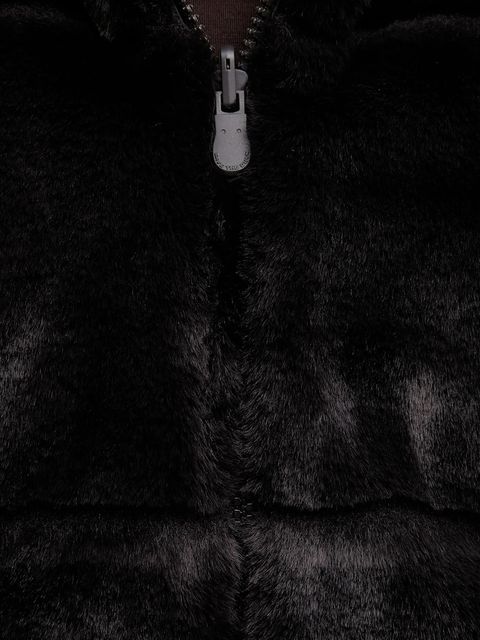 Save The Duck bezrękawnik NIVES kolor brązowy zimowy D82493W.FURY21