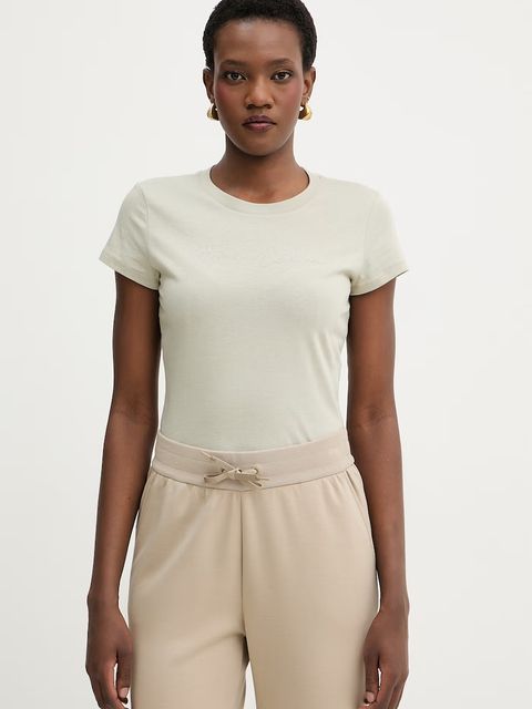 Armani Exchange T-shirt damski bawełniany - zdjęcie produktu nr 1