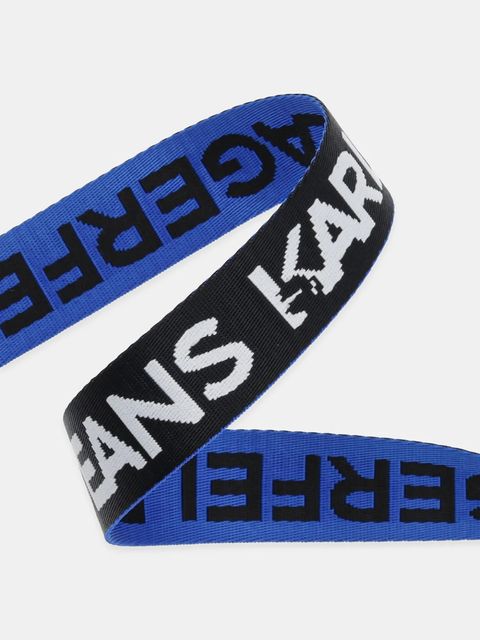 Karl Lagerfeld Jeans pasek dwustronny kolor czarny A1M33131 - zdjęcie produktu nr 2