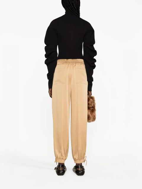 Jil Sander satin track pants - Neutrals - zdjęcie produktu nr 2