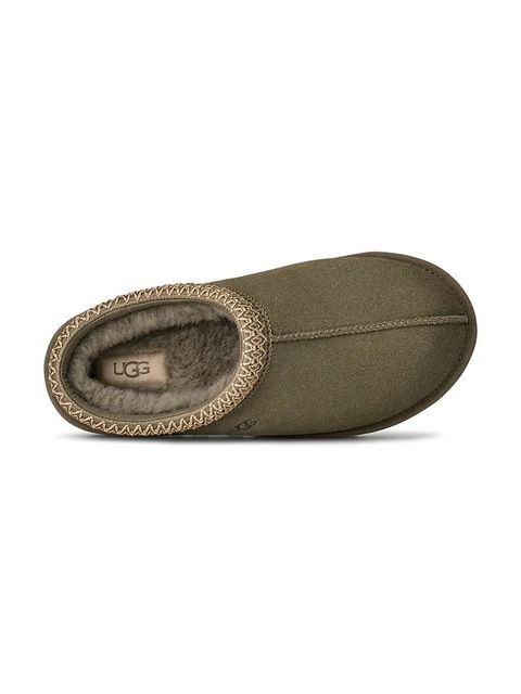 UGG kapcie zamszowe Tasman II kolor zielony 1174470.MSG