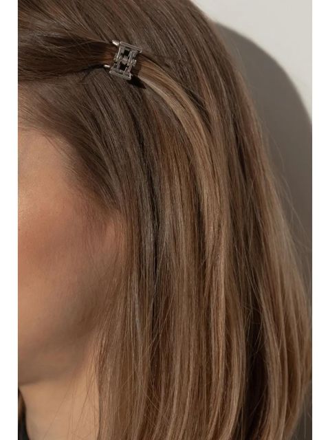 Balenciaga Holli Xs hair clips (set of two) - Silver
