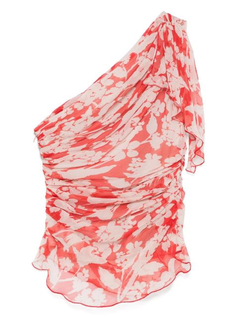 Victoria Beckham one-shoulder top - Red - zdjęcie produktu nr 1