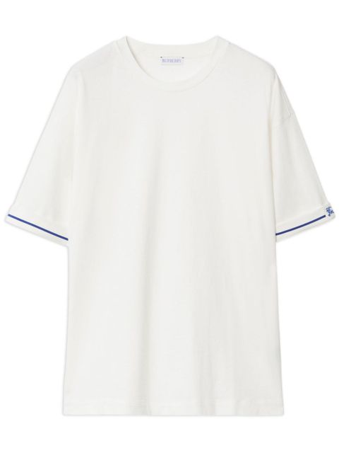 Burberry short-sleeve cotton T-shirt - White - zdjęcie produktu nr 1