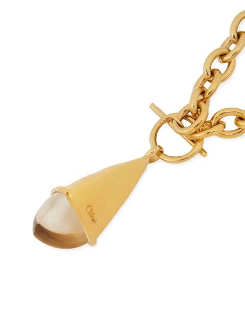 Chloé The Chloé Prism T-Bar necklace - Yellow - zdjęcie produktu nr 2