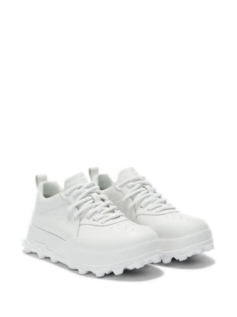 Jil Sander tonal leather sneakers - White - zdjęcie produktu nr 2