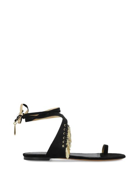 ISABEL MARANT Dreena embellished sandals - Black - zdjęcie produktu nr 1