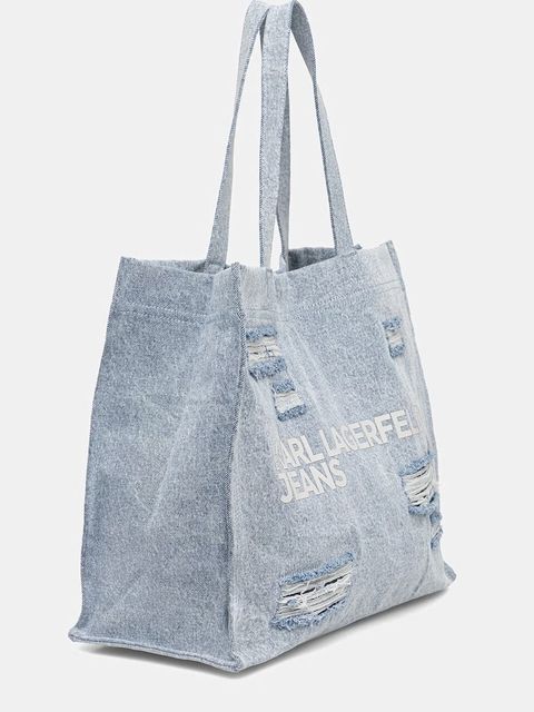 Karl Lagerfeld Jeans torebka jeansowa - zdjęcie produktu nr 1