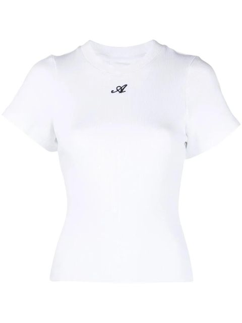 Axel Arigato Script A organic cotton T-shirt - White - zdjęcie produktu nr 1