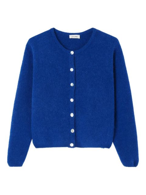 American Vintage Vitow crew-neck cardigan - Blue - zdjęcie produktu nr 1