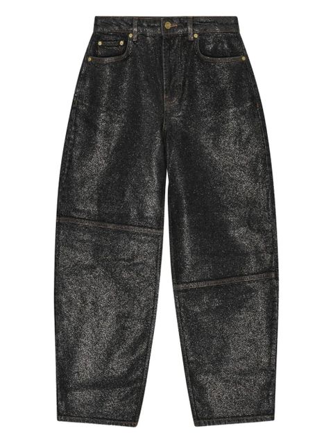 GANNI denim trousers - Black - zdjęcie produktu nr 1