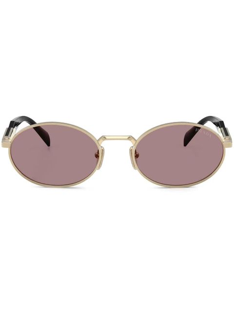Prada Eyewear round-frame sunglasses - Gold - zdjęcie produktu nr 1
