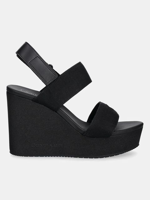 Calvin Klein Jeans sandały WEDGE SANDAL WEBBING IN - zdjęcie produktu nr 1