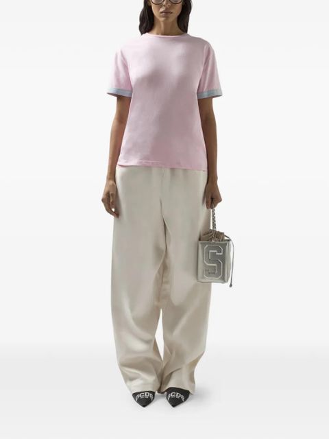 GCDS logo-detail T-shirt - Pink - zdjęcie produktu nr 2