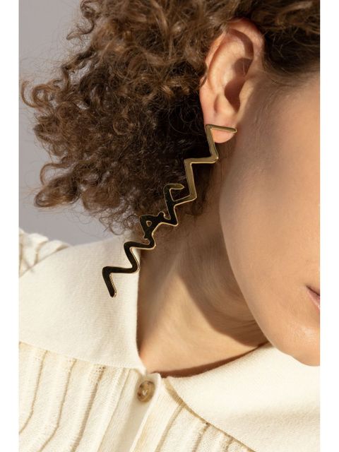 Marni Marni Symbol earrings - Gold - zdjęcie produktu nr 2