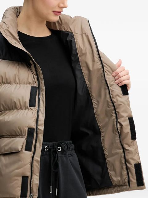 The North Face colour-block hooded jacket - Neutrals