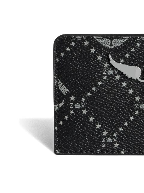 Zadig&Voltaire pass monogram cardholder - Blue