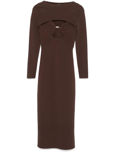 Cult Gaia Jenny midi dress - Brown - zdjęcie produktu nr 1