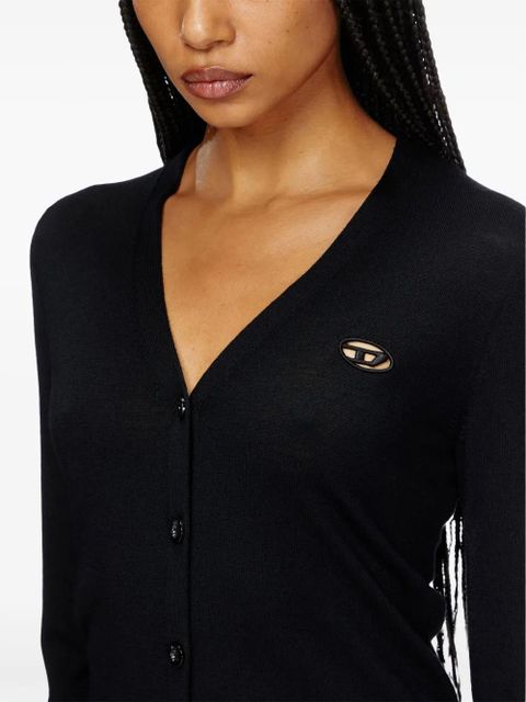 Diesel M-Alima knit cardigan - Black